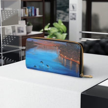 Load image into Gallery viewer, Pockets for cash, c/cards, coins, &amp; more. Stylish faux leather, lots of original artworks by Kerry Sandhu Art to choose from
