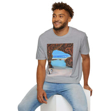 Load image into Gallery viewer, T-Shirt made from very soft materials, no side seams. Feels like bliss to wear! Many designs by Kerry Sandhu Art
