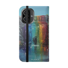 Load image into Gallery viewer, Return to Innocence - PHONE CASE WALLET - by Kerry Sandhu Art

