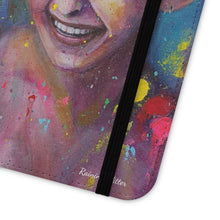 Load image into Gallery viewer, Raining Glitter - PHONE CASE WALLET for Samsung &amp; iPhones - by Kerry Sandhu Art
