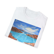 Load image into Gallery viewer, T-Shirt made from very soft materials, no side seams. Feels like bliss to wear! Many designs by Kerry Sandhu Art
