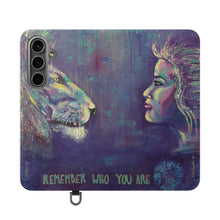 Load image into Gallery viewer, True Colours - PHONE CASE WALLET for Samsung &amp; iPhones - by Kerry Sandhu Art
