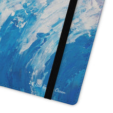 Load image into Gallery viewer, I Sat By the Ocean - PHONE CASE WALLET - by Kerry Sandhu Art
