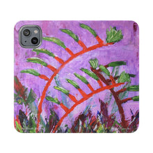 Load image into Gallery viewer, Rustic Kangaroo Paw - PHONE CASE WALLET - by Kerry Sandhu Art
