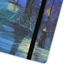 Load image into Gallery viewer, Colours of the Rain - PHONE CASE WALLET - by Kerry Sandhu Art
