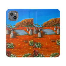 Load image into Gallery viewer, Beds Are Burning - PHONE CASE WALLET - by Kerry Sandhu Art
