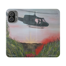 Load image into Gallery viewer, The Battle of Long Tan - PHONE CASE WALLET - by Kerry Sandhu Art
