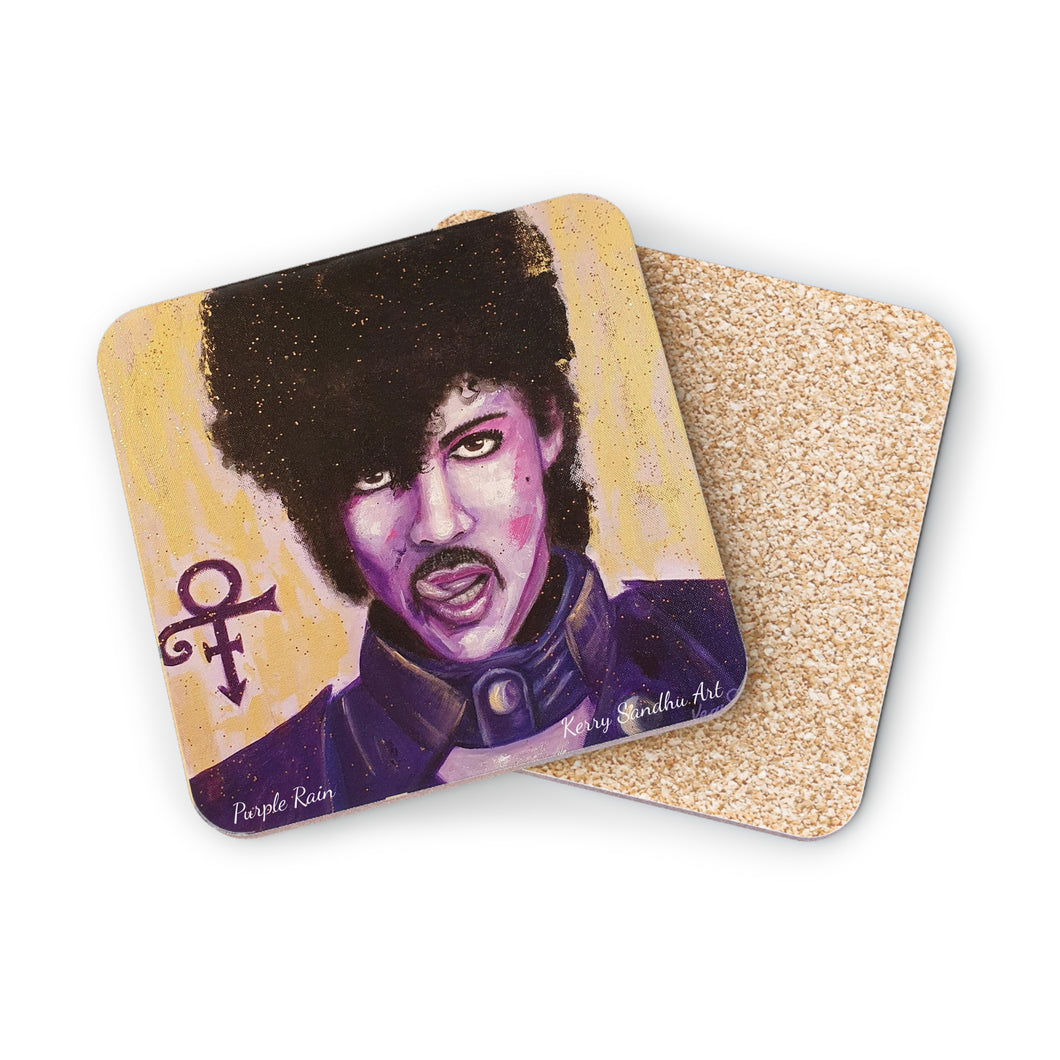 Purple Rain : A Tribute to Prince - Drink COASTERS - Designed from original artwork