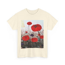 Load image into Gallery viewer, For The Fallen - Unisex HEAVY COTTON TEE - by Kerry Sandhu Art
