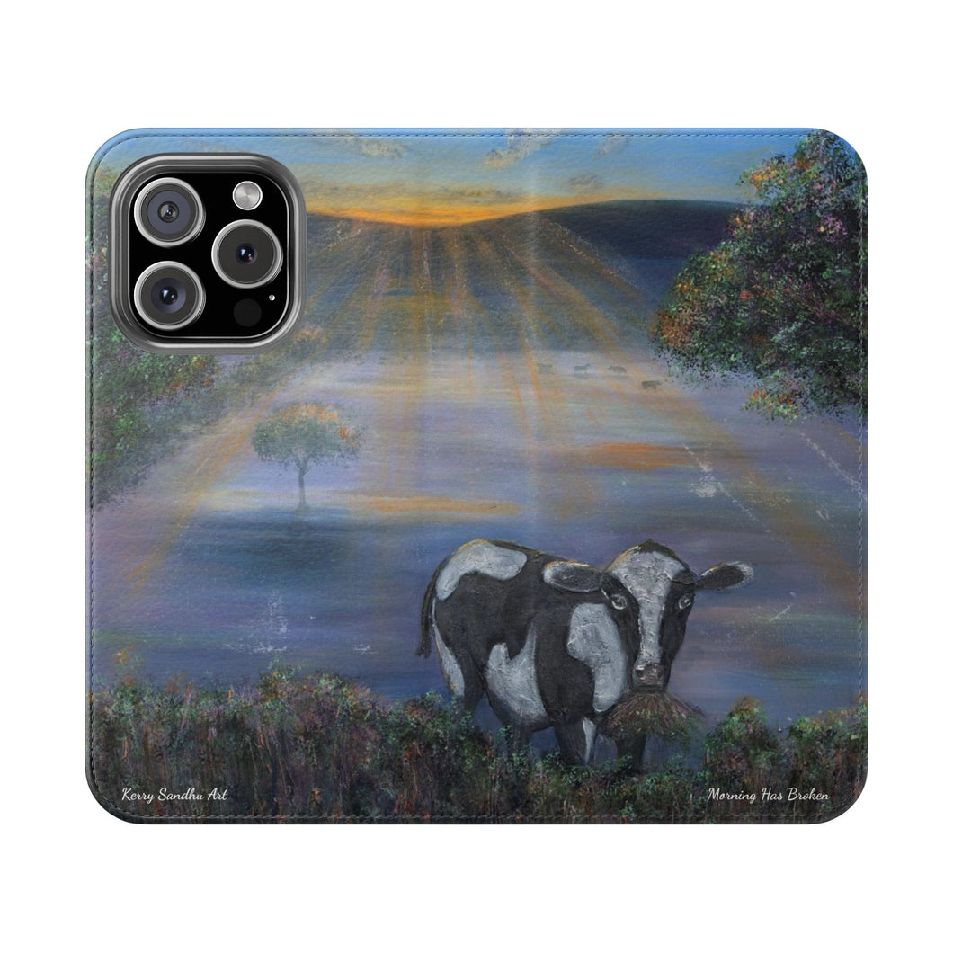 Morning Has Broken - PHONE CASE WALLET - by Kerry Sandhu Art