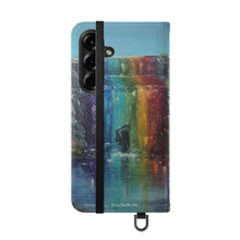 Load image into Gallery viewer, Return to Innocence - PHONE CASE WALLET - by Kerry Sandhu Art
