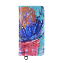 Load image into Gallery viewer, Rustic Banksia - PHONE CASE WALLET for Samsung &amp; iPhones - by Kerry Sandhu Art
