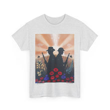 Load image into Gallery viewer, Spirit of the A N Z A Cs - Unisex HEAVY COTTON TEE - by Kerry Sandhu Art
