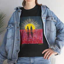 Load image into Gallery viewer, Freedom Called - Unisex HEAVY COTTON TEE - by Kerry Sandhu Art
