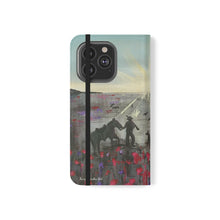 Load image into Gallery viewer, The Band Played Waltzing Matilda -PHONE CASE WALLET- by Kerry Sandhu Art
