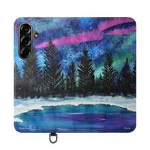 Load image into Gallery viewer, Aurora - PHONE CASE WALLET for Samsung &amp; iPhones - by Kerry Sandhu Art

