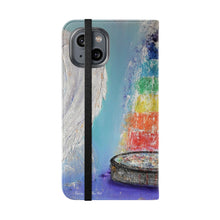 Load image into Gallery viewer, Angels Brought Me Here - PHONE CASE WALLET - by Kerry Sandhu Art
