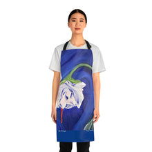 Load image into Gallery viewer, Apron - lightweight, silky finish 100% polyester, two front pockets. Many original artwork designs by Kerry Sandhu Art
