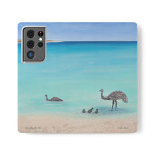 Load image into Gallery viewer, Surfin&#39; Bird - PHONE CASE WALLET for Samsung &amp; iPhones - by Kerry Sandhu Art
