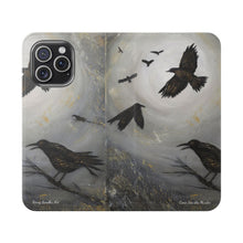 Load image into Gallery viewer, Come Join the Murder - PHONE CASE WALLET - by Kerry Sandhu Art
