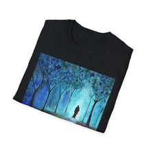 Load image into Gallery viewer, T-Shirt made from very soft materials, no side seams. Feels like bliss to wear! Many designs by Kerry Sandhu Art
