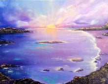 Load image into Gallery viewer, 'Setting Sun' - ORIGINAL ARTWORK - by Kerry Sandhu Art
