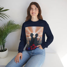 Load image into Gallery viewer, Spirit of the A N Z A Cs - Crewneck SWEATSHIRT - Tribute to Australian and New Zealand Service Personnel
