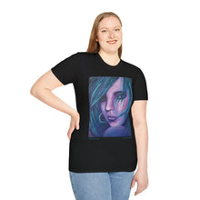 Load image into Gallery viewer, Psychosonic Cindy - Softstyle UNISEX T-SHIRT - Designed from Original Artwork
