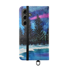 Load image into Gallery viewer, Aurora - PHONE CASE WALLET for Samsung &amp; iPhones - by Kerry Sandhu Art
