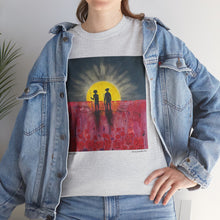 Load image into Gallery viewer, Freedom Called - Unisex HEAVY COTTON TEE - by Kerry Sandhu Art
