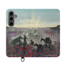 Load image into Gallery viewer, The Band Played Waltzing Matilda -PHONE CASE WALLET- by Kerry Sandhu Art
