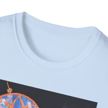Load image into Gallery viewer, T-Shirt made from very soft materials, no side seams. Feels like bliss to wear! Many designs by Kerry Sandhu Art
