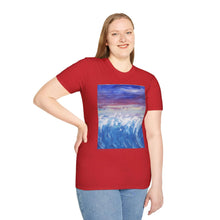 Load image into Gallery viewer, T-Shirt made from very soft materials, no side seams. Feels like bliss to wear! Many designs by Kerry Sandhu Art
