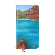 Load image into Gallery viewer, Kimberley Calling - PHONE CASE WALLET - by Kerry Sandhu Art
