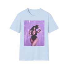 Load image into Gallery viewer, T-Shirt made from very soft materials, no side seams. Feels like bliss to wear! Many designs by Kerry Sandhu Art
