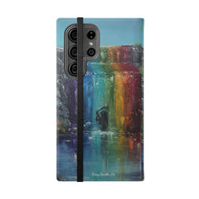 Load image into Gallery viewer, Return to Innocence - PHONE CASE WALLET - by Kerry Sandhu Art
