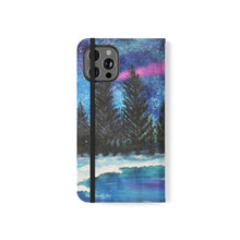 Load image into Gallery viewer, Aurora - PHONE CASE WALLET for Samsung &amp; iPhones - by Kerry Sandhu Art
