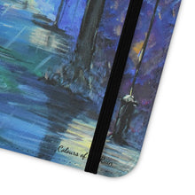 Load image into Gallery viewer, Colours of the Rain - PHONE CASE WALLET - by Kerry Sandhu Art

