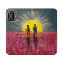 Load image into Gallery viewer, Freedom Called - PHONE CASE WALLET - by Kerry Sandhu Art

