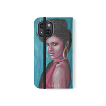 Load image into Gallery viewer, Girl On Fire - PHONE CASE WALLET - by Kerry Sandhu Art
