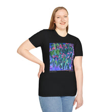 Load image into Gallery viewer, T-Shirt made from very soft materials, no side seams. Feels like bliss to wear! Many designs by Kerry Sandhu Art
