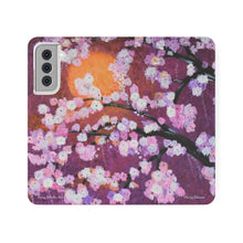 Load image into Gallery viewer, Cherry Blossom - PHONE CASE WALLET - by Kerry Sandhu Art
