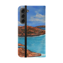 Load image into Gallery viewer, I Am a River - PHONE CASE WALLET for Samsung &amp; iPhones - by Kerry Sandhu Art
