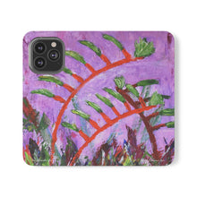 Load image into Gallery viewer, Rustic Kangaroo Paw - PHONE CASE WALLET - by Kerry Sandhu Art
