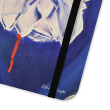 Load image into Gallery viewer, Life&#39;s Midnight - PHONE CASE WALLET - by Kerry Sandhu Art
