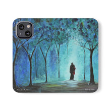 Load image into Gallery viewer, Forest of Light - PHONE CASE WALLET - by Kerry Sandhu Art
