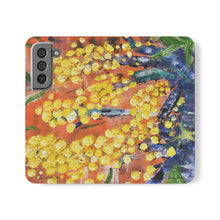 Load image into Gallery viewer, Rustic Wattle - PHONE CASE WALLET for Samsung &amp; iPhones - by Kerry Sandhu Art
