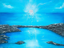 Load image into Gallery viewer, 'My Island Home' - ORIGINAL ARTWORK - by Kerry Sandhu Art
