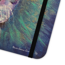 Load image into Gallery viewer, Never Gonna Give You Up - PHONE CASE WALLET - by Kerry Sandhu Art
