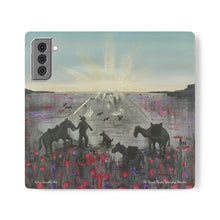 Load image into Gallery viewer, The Band Played Waltzing Matilda -PHONE CASE WALLET- by Kerry Sandhu Art
